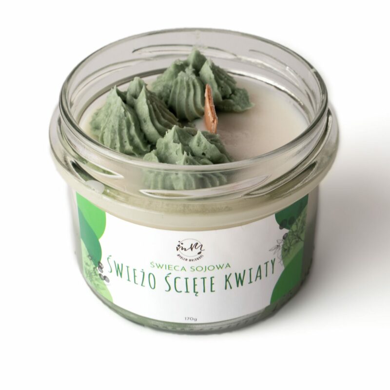 Świeca sojowa Świeżo Ścięte Kwiaty