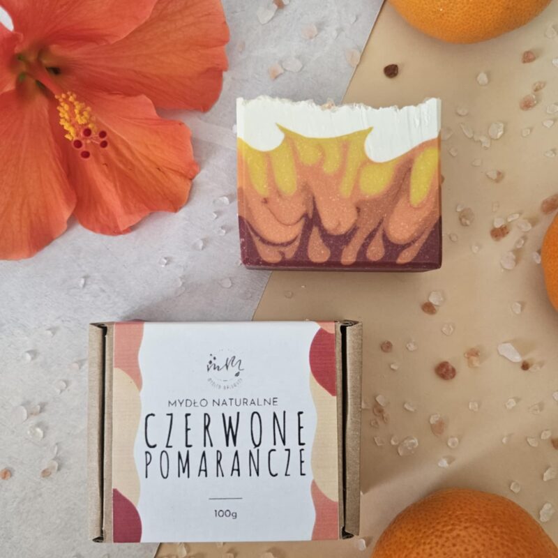 NOWOŚĆ Mydło naturalne Czerwone Pomarańcze
