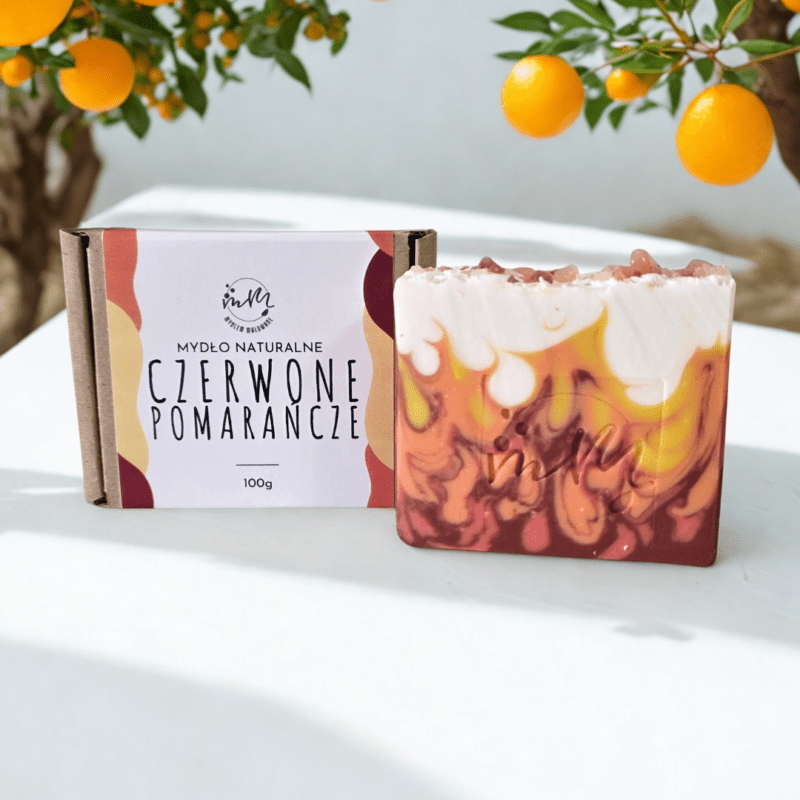 Mydło naturalne Czerwone Pomarańcze