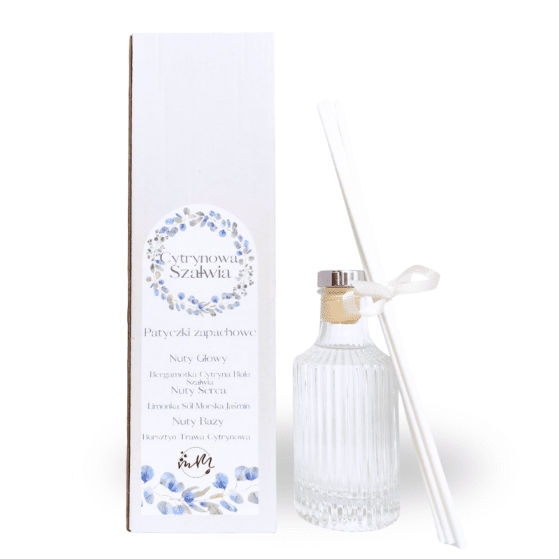 Patyczki zapachowe Cytrynowa Szałwia