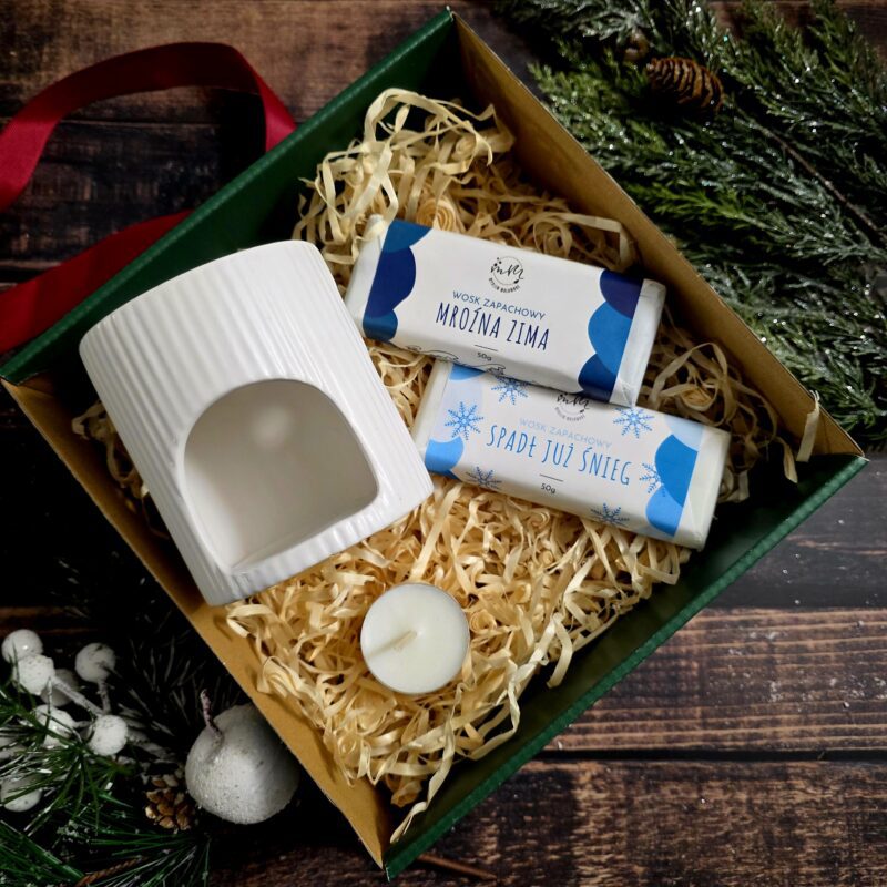 PROMOCJA Zestaw kominek zapachowy i woski sojowe