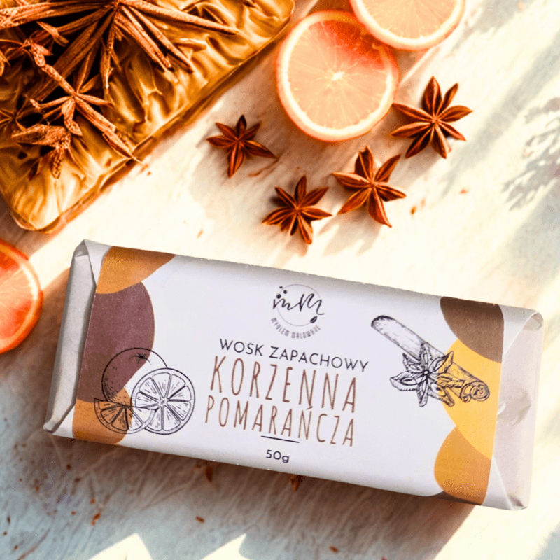 Wosk zapachowy Korzenna Pomarańcza
