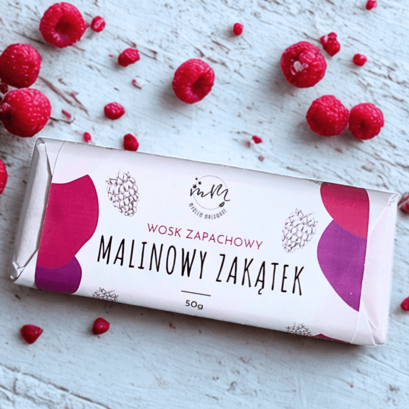 Wosk zapachowy Malinowy Zakątek