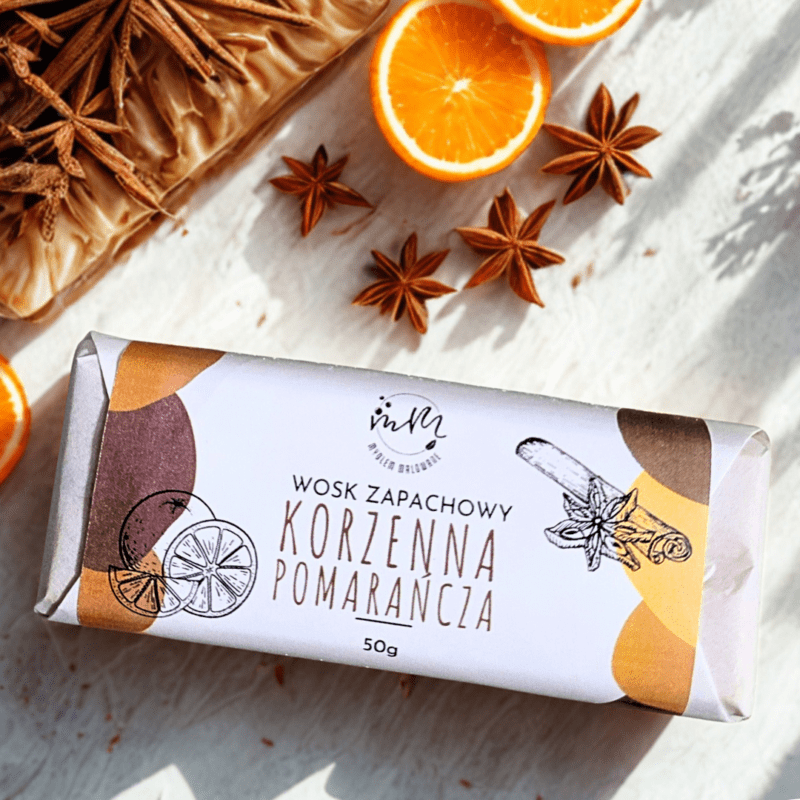Wosk zapachowy Korzenna Pomarańcza