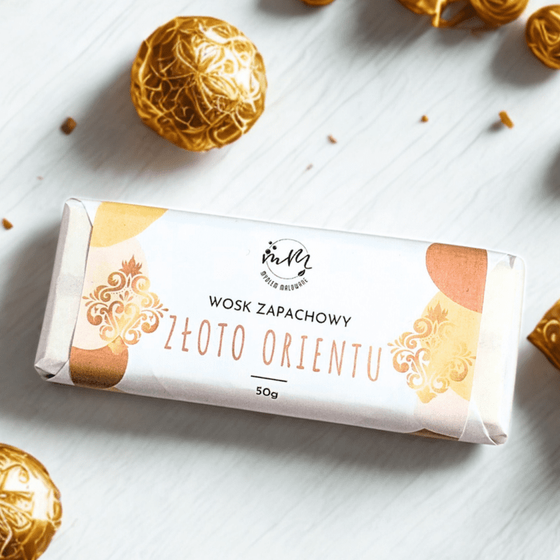 Wosk zapachowy Złoto Orientu