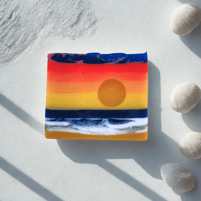 Mydło glicerynowe Blask Zmierzchu kostka