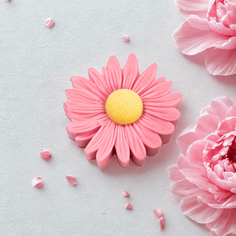 Mydło glicerynowe Zmysłowe Piwonie kwiat 45g